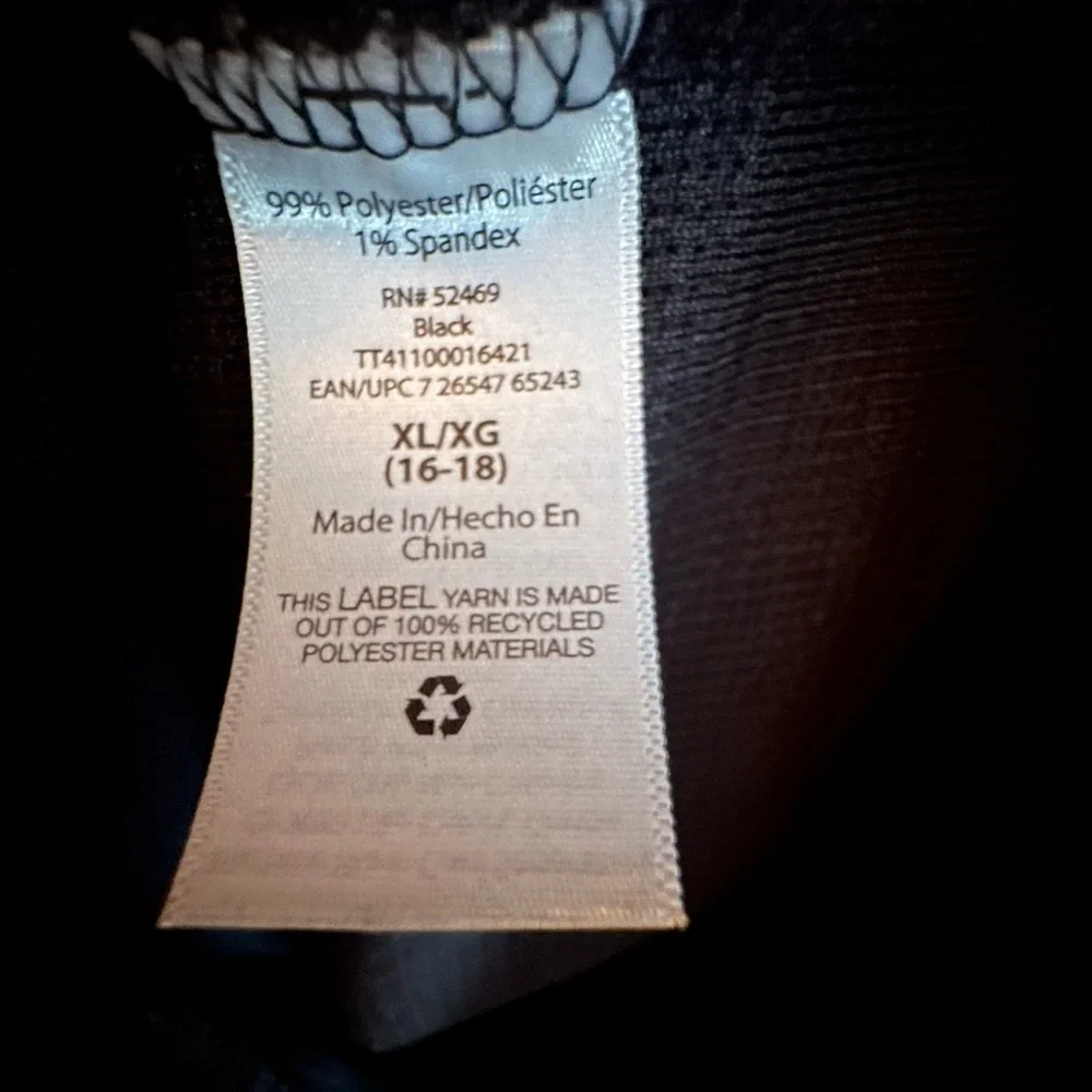 WOMEN’S SIZE XL BLACK TIME & TRU CREW NECK SWEATSHIRT - Picture 3 of 3